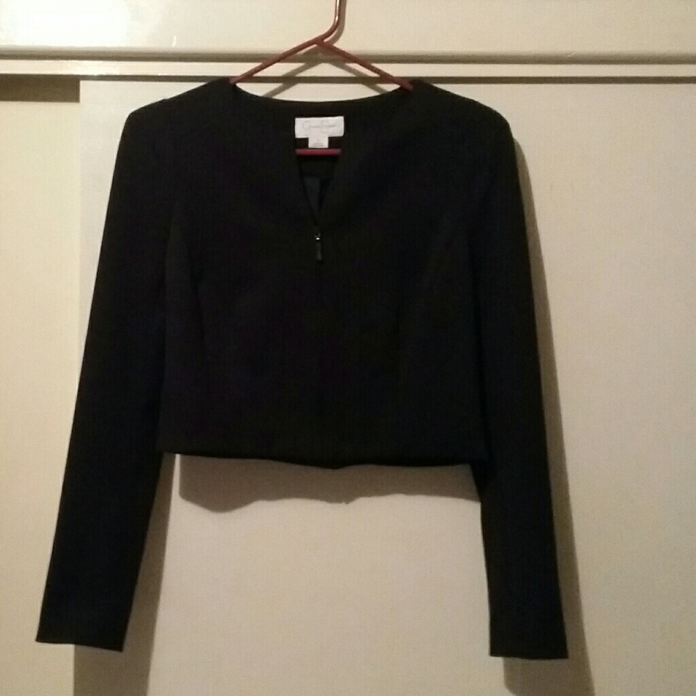 Jessica Simpson Short Zip Up Blazer (S)